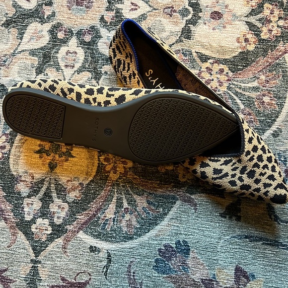 Rothy’s Pointed Toe Flats, cheetah, 10 - Picture 2 of 6